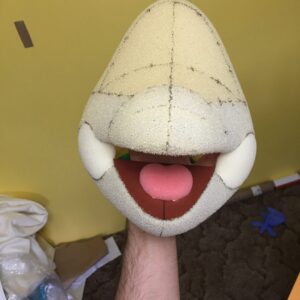 Banjo Bear Puppet Foam Head